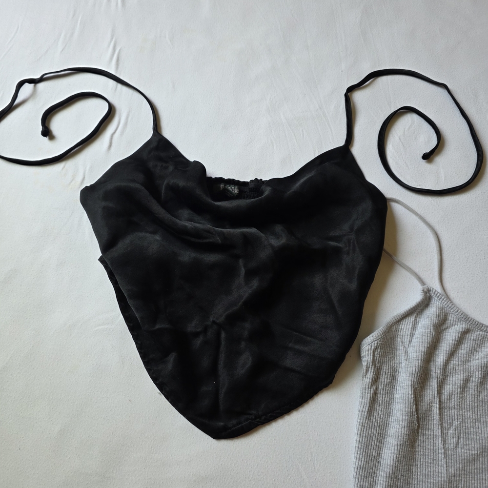 Wild Fable Elegant Black Camisole